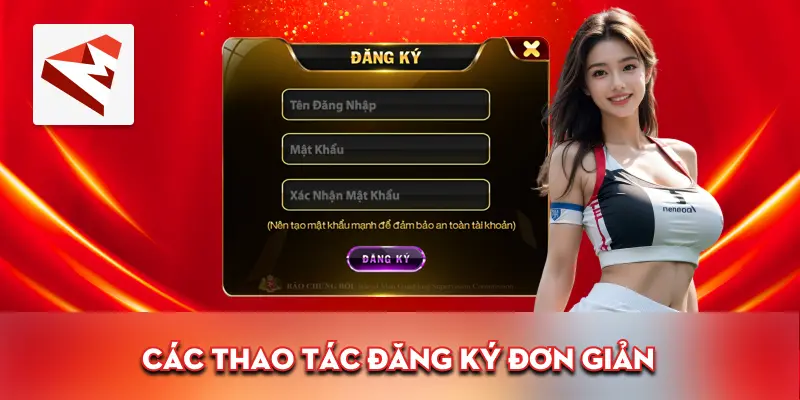 Min88 Các thao tác đăng ký đơn giản