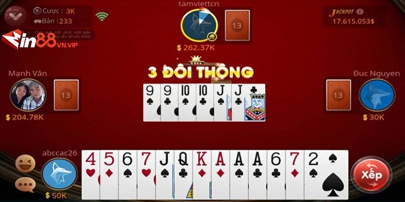 Những nét chính về trò chơi tiến lên miền Nam
